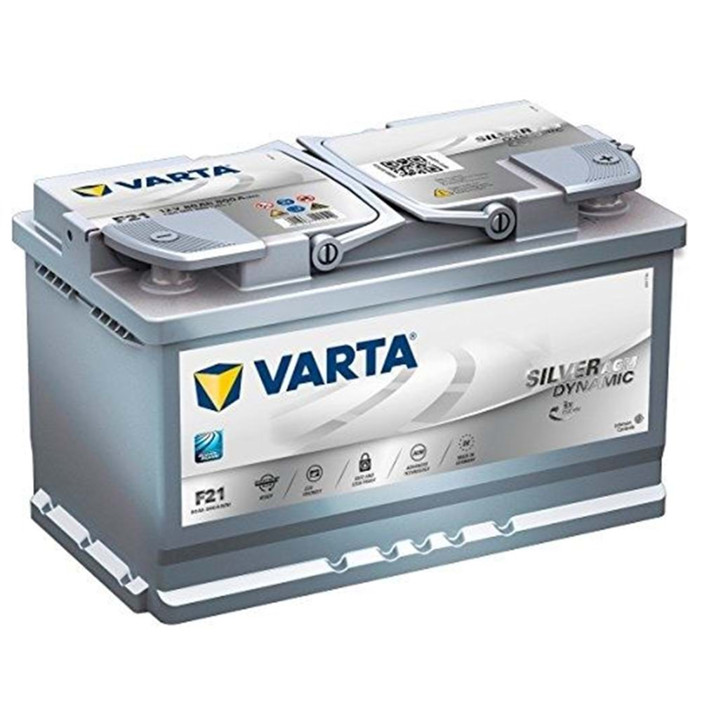 VARTA 12V 80AH F21 AGM START STOP AKÜ