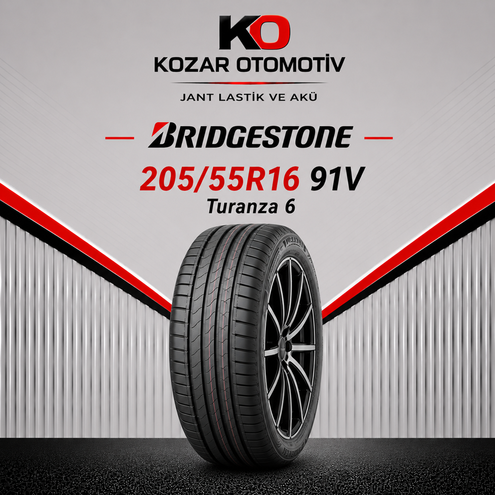 Bridgestone 2055516 91V Turanza 6 DOT:2026