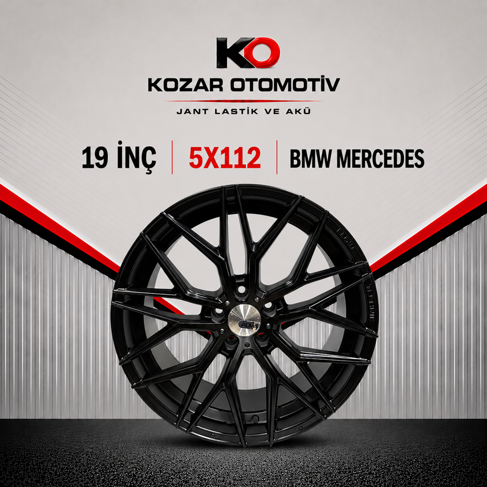 195x112 SLK-8050 8,5-9,5*19 ET40 73,1 MAT BLACK (KMP1)