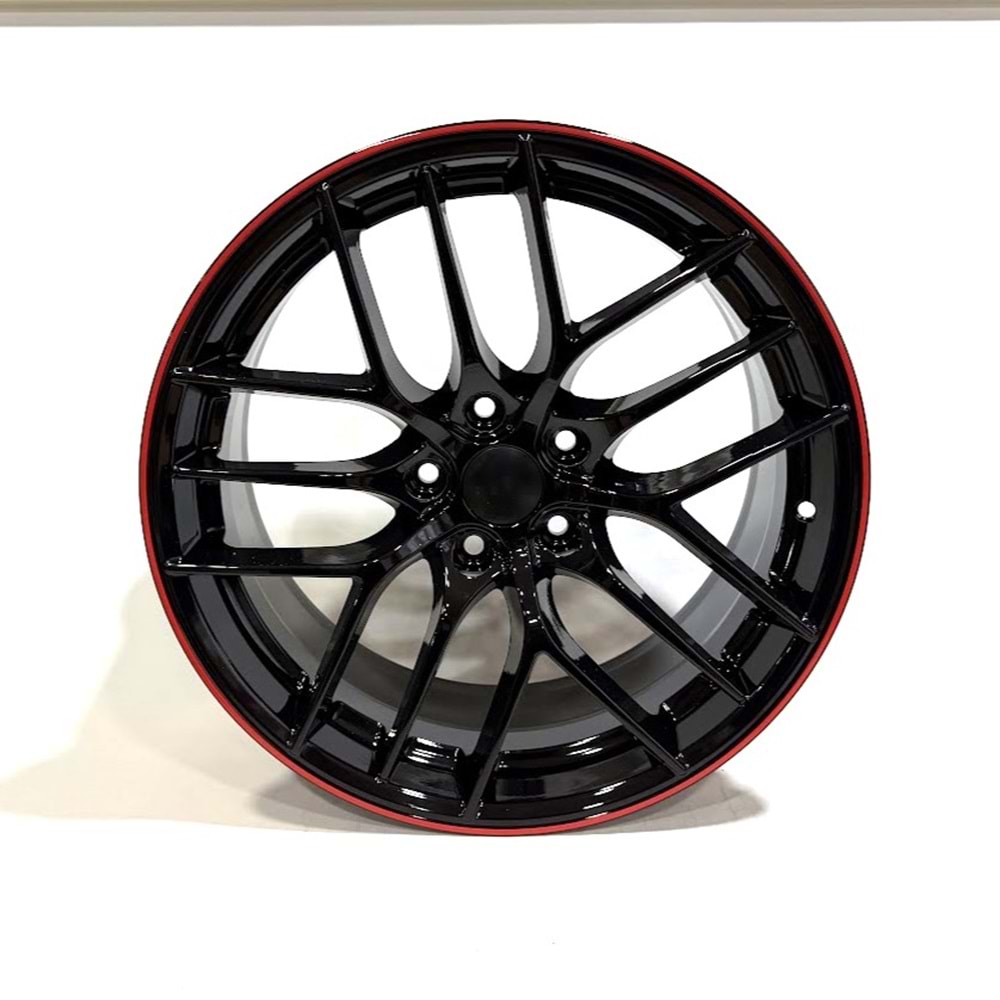 185X112 18121 8*18 ET35 73,1 BLACK+LIP RED LİP DIAMOND