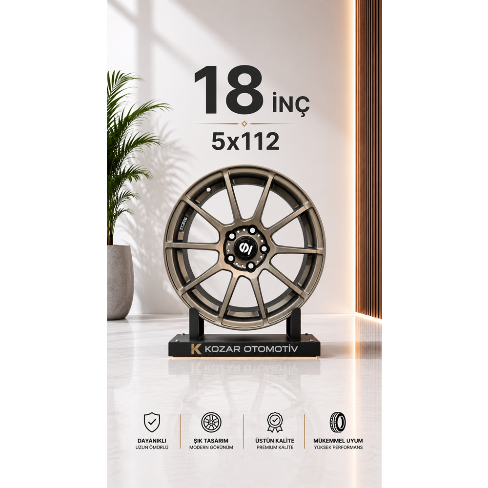 185x112 SONİC-1042/13 8*18 ET45 73,1 MATT BRONZE