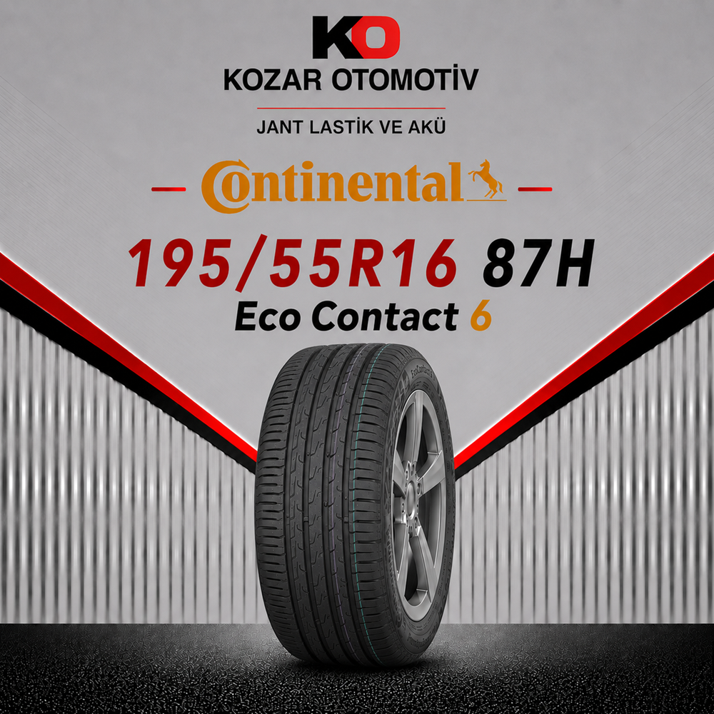 Continental 1955516 87H Eco Contact 6 DOT:2026