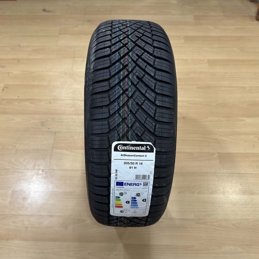 Continental 2055516 91H All Season Contact 2
