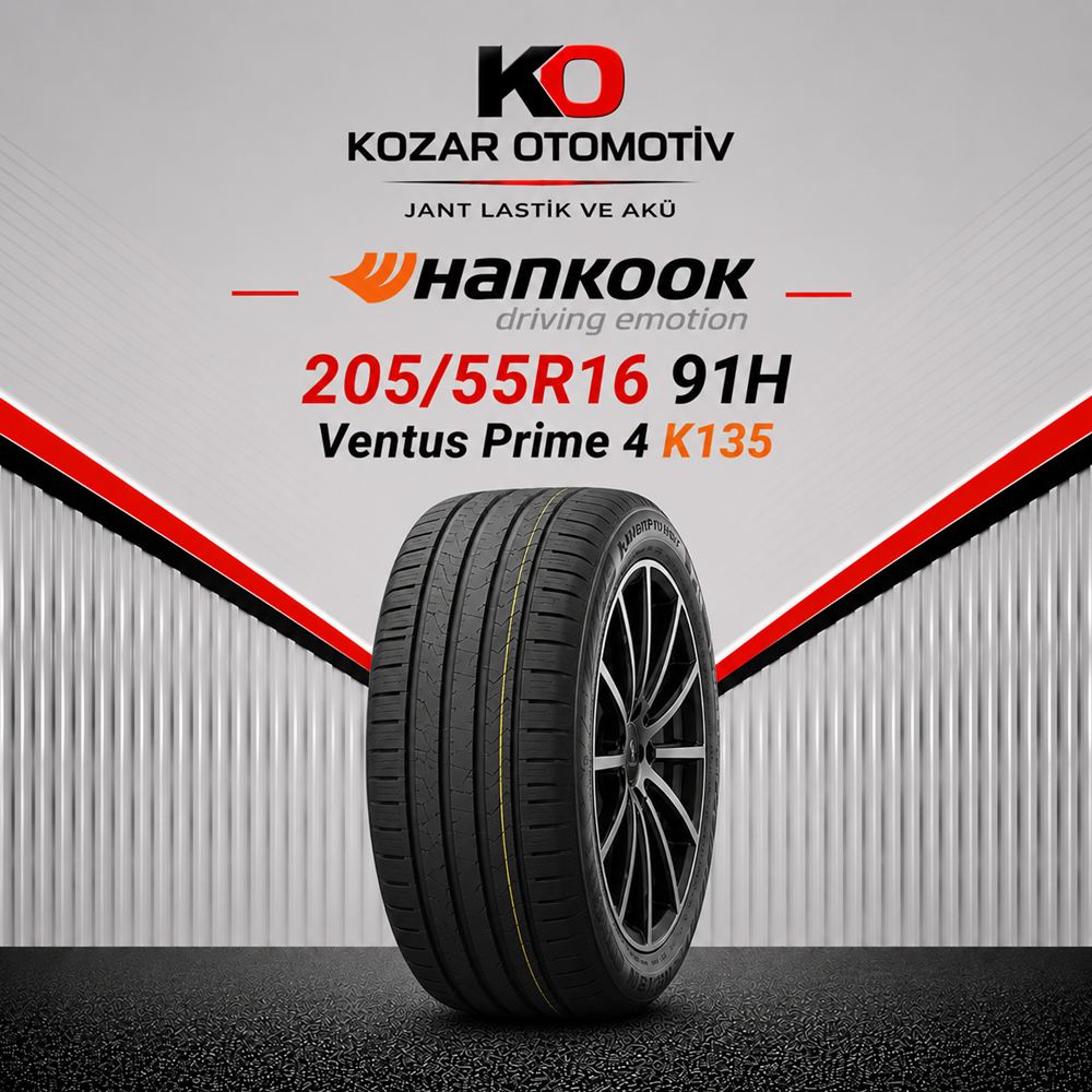 Hankook 2055516 91H Ventus Prime 4 K135 DOT:2026