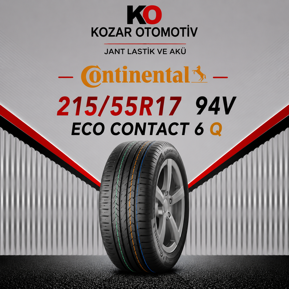 Continental 2155517 94V ECO CONTACT 6 Q DOT:2026