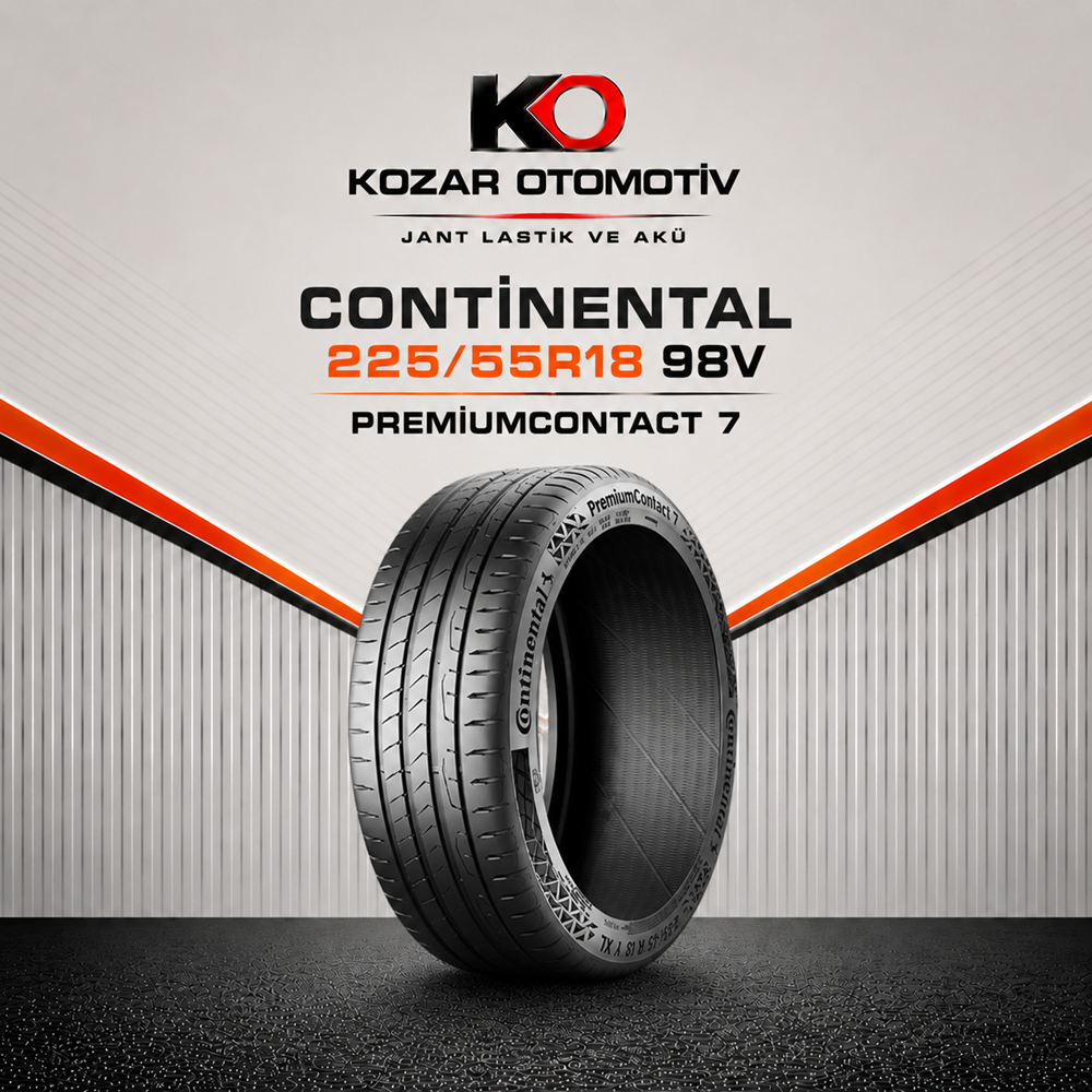 Continental 2255518 98V PremiumContact 7 DOT:2026