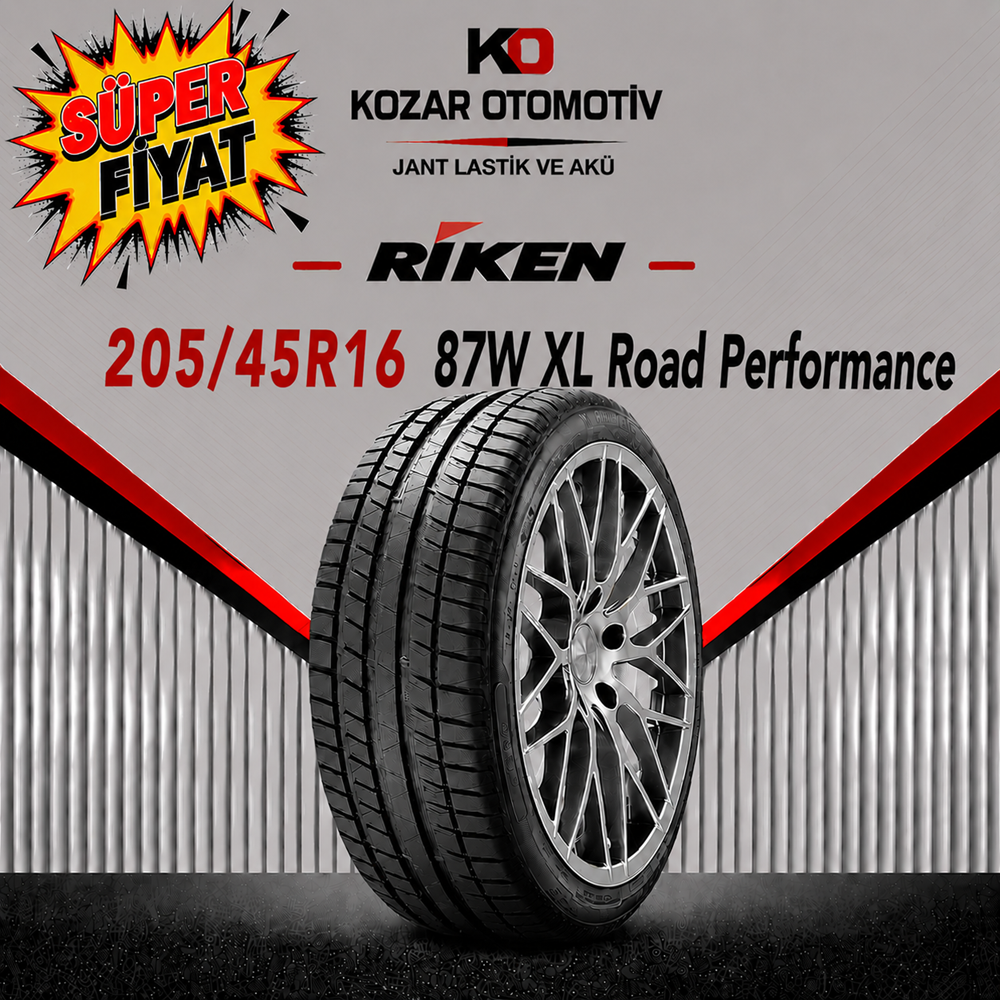 Riken 2054516 87W XL Road Performance DOT:2025
