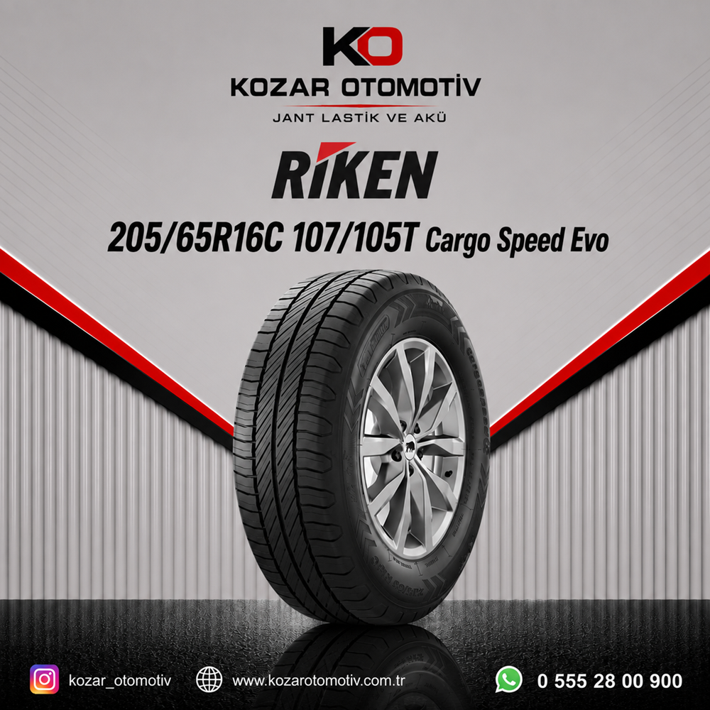 Riken 2056516C 107/105T Cargo Speed Evo DOT:2025
