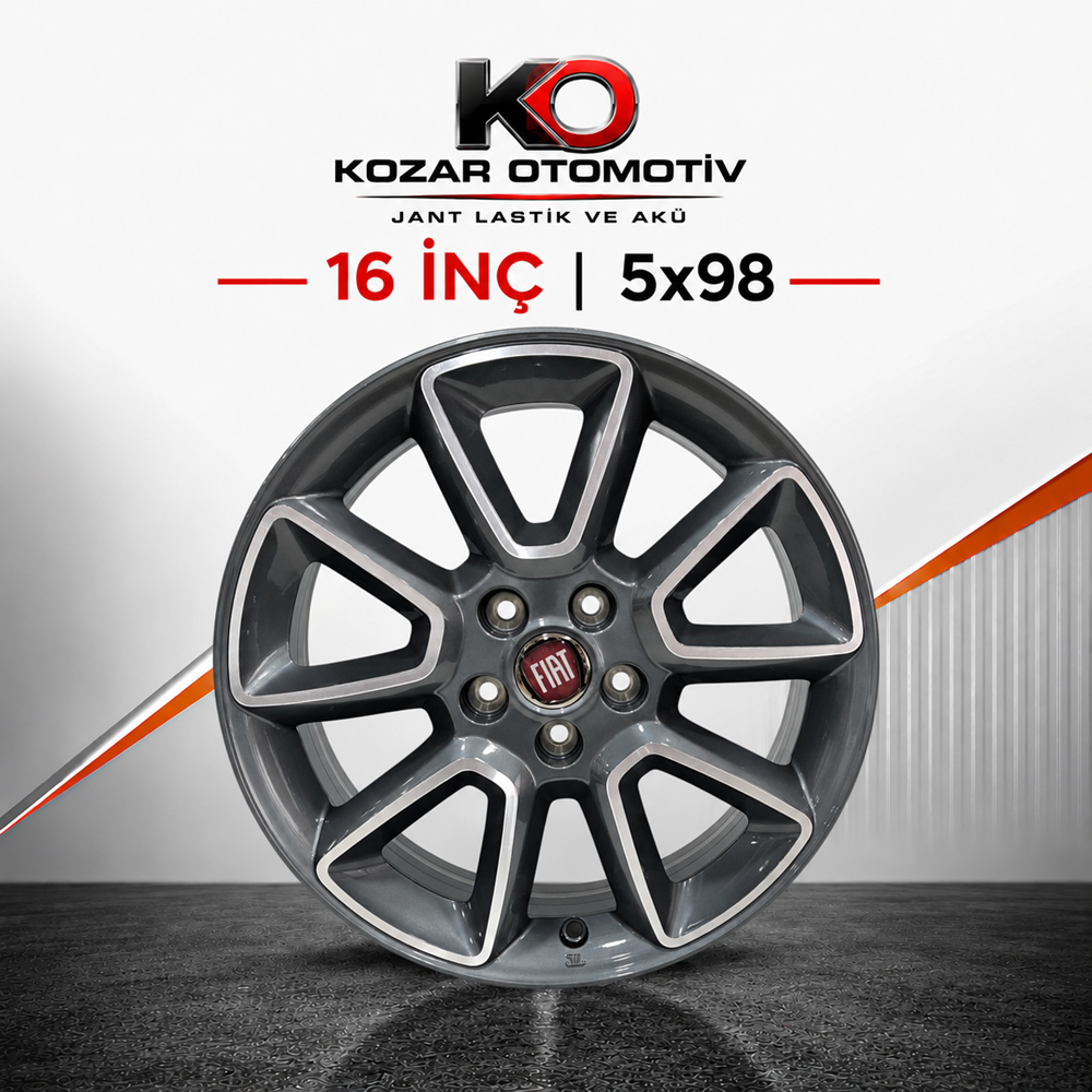 165X98 OPAR 6*16 612 ET36 58,1 BLACK DIAMOND