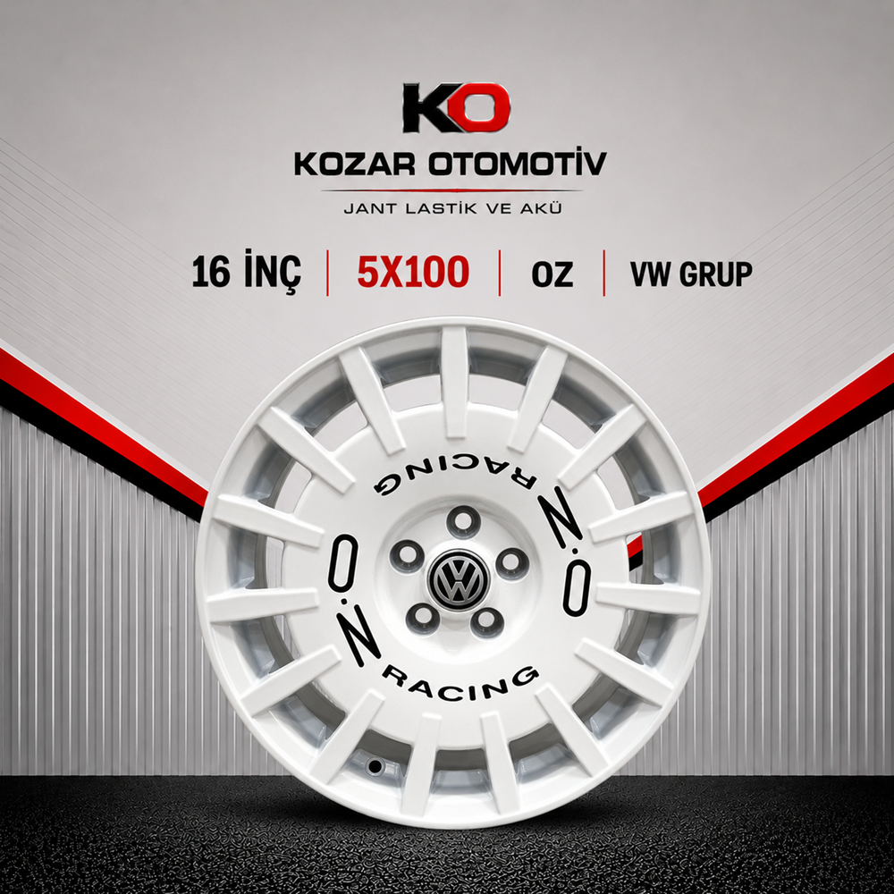 165X100 OZ-01S1008/5 7*16 ET35 57,1 WHITE GLOSS