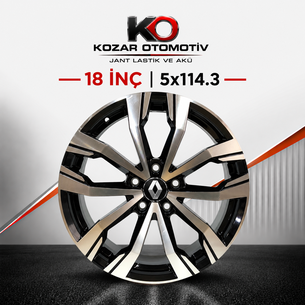 185X114 EMR-DY748-01 7,5*18 ET40 66,1 BLACK DİAMOND