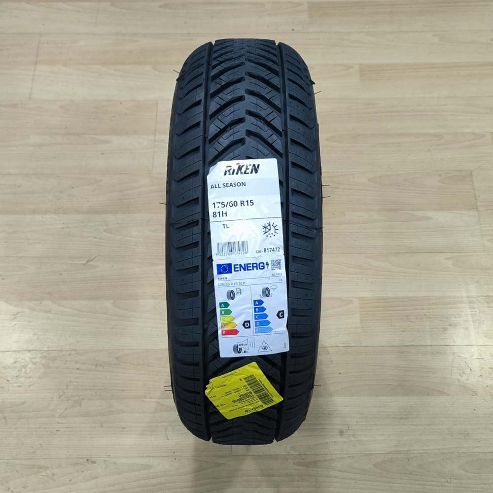 Riken 1756015 81H All Season DOT:2025