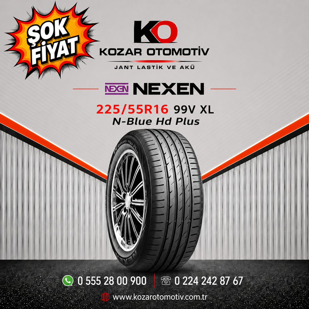Nexen 2255516 99V XL N-Blue Hd Plus DOT:2025