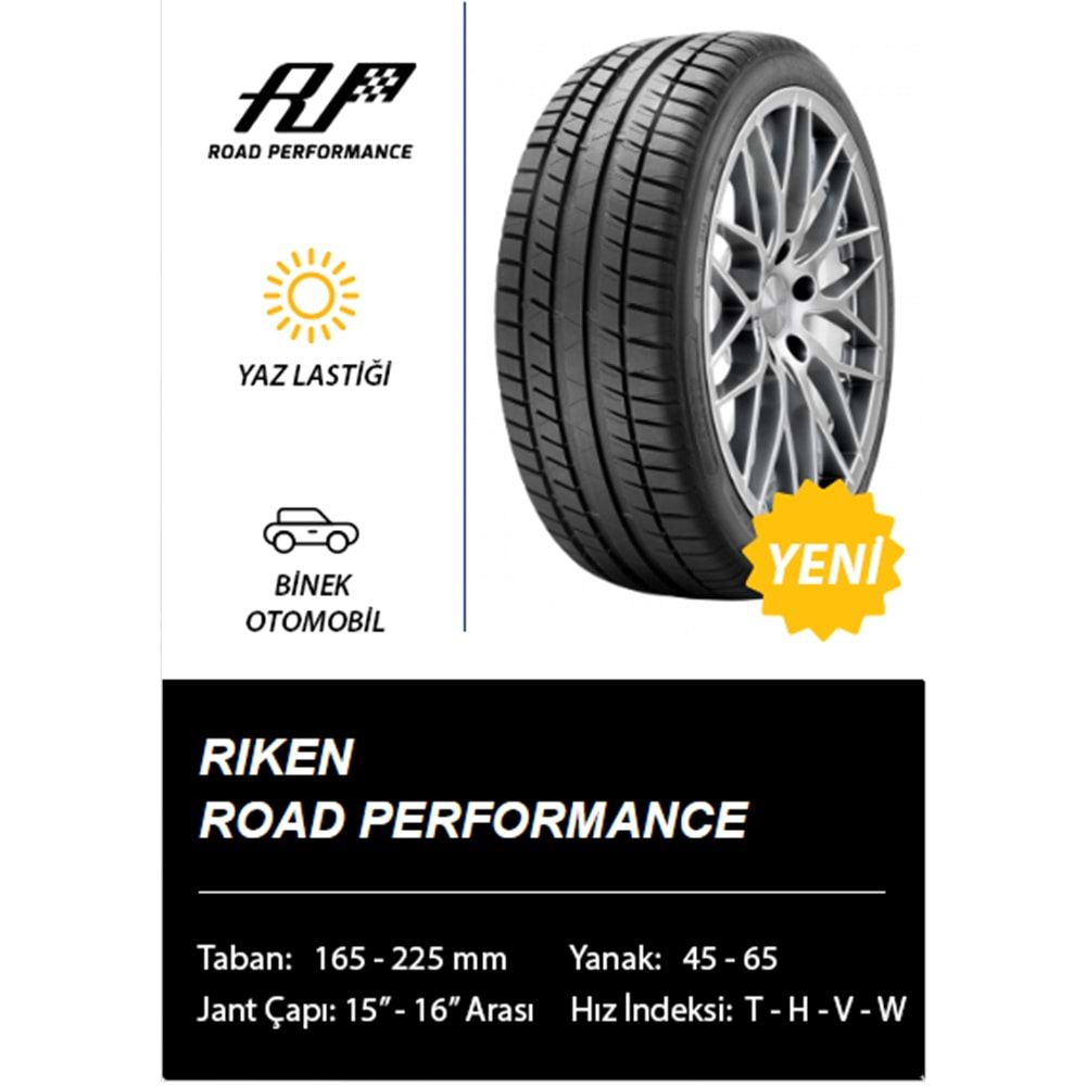 Riken 2055016 87V Road Performance