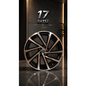 175x112 Powcan BK-5329 7.5*17 ET45 57.1 BLACK MAC XL