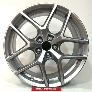 185X112 BORBET-E061 8*18 ET37 66,6 CRİSTAL SİLVER