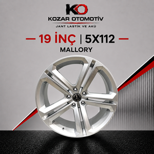 195X112 DY-1019 8,5*19 ET40 57,1 SİLVER MALLORY