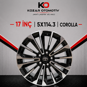 175X114 EMR-1019 7,5*17 ET40 60,1 DEEP BLACK DİAMOND GLOSS