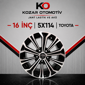 165X114 DY-606 7*16 ET40 60,1 BLACK MACHINED XL