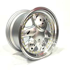 154X100 R1W-L1770-1 8*15 ET25 73,1 MACHINED LIP SILVER
