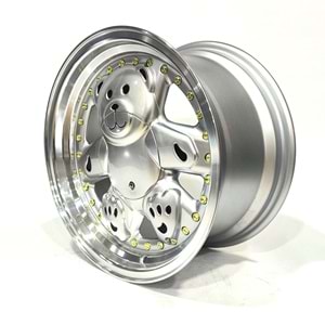 154X100 R1W-L1770-1 8*15 ET25 73,1 MACHINED LIP SILVER