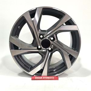 164x100 Carre-16156 6,5*16 ET35 67,10 GUN METAL DIAMOND