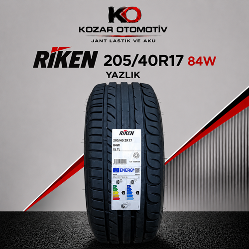 Riken 2054017 84W XL Ultra High Performance DOT:2024