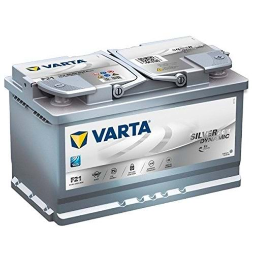 VARTA 12V 80AH F21 AGM START STOP AKÜ