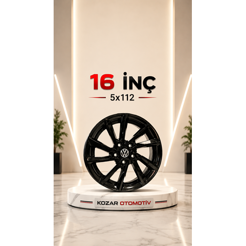 165x112 BORBET-E089 6*16 ET43 57.06 BLACK GLOSSY