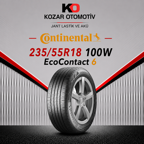 Continental 2355518 100W EcoContact 6 MO DOT:2025
