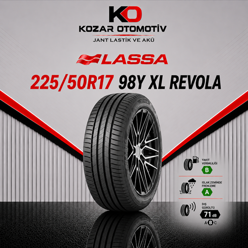 Lassa 2255017 98Y XL Revola DOT:2026