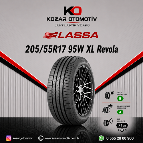 Lassa 2055517 95W XL Revola DOT:2026