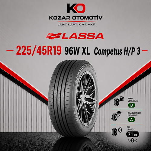 Lassa 2254519 96W XL Competus H/P 3 DOT:2026