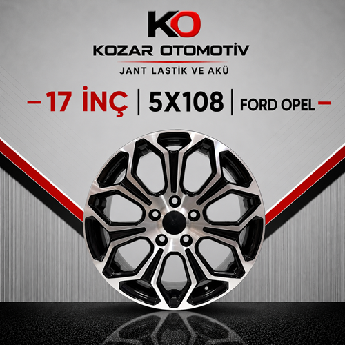 175X108 17263 7*17 ET38 67,1 GLOSS BLACK DIAMOND