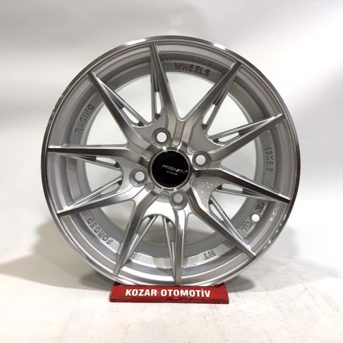 134X100 PRO-35442 6*13 ET25 73,1 SILVER MACHINED (KMP1)
