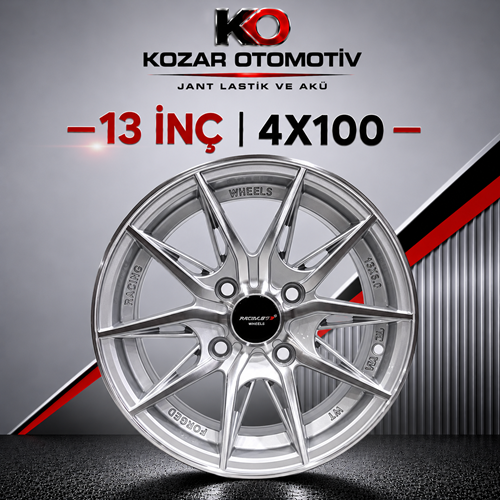 134X100 PRO-35442 6*13 ET25 73,1 SILVER MACHINED (KMP1)