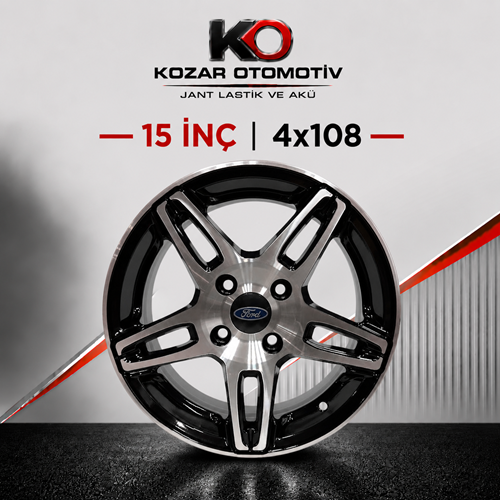154X108 15281 6*15 ET35 63,4 GLOSS BLACK DIAMOND