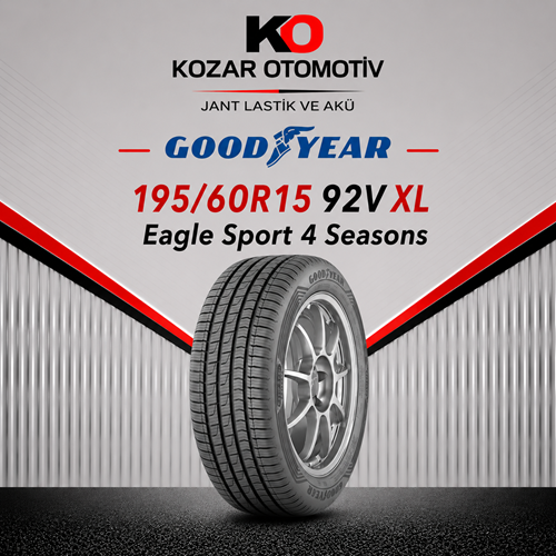 Goodyear 1956015 92V XL Eagle Sport 4Seasons DOT:2026