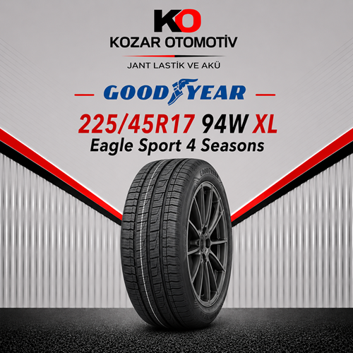 Goodyear 2254517 94W XL Eagle Sport 4Seasons FP DOT:2026