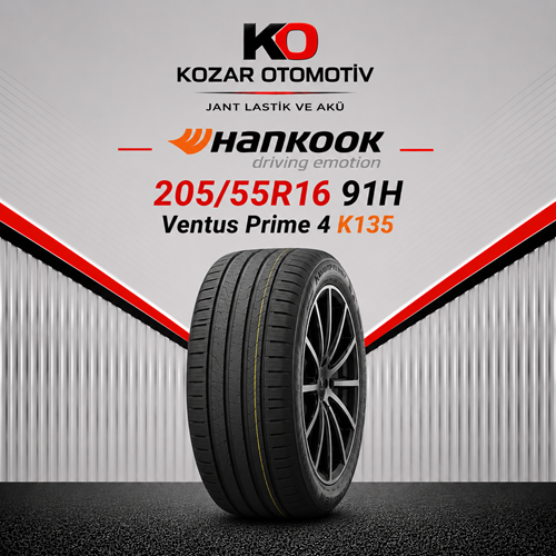 Hankook 2055516 91H Ventus Prime 4 K135 DOT:2026