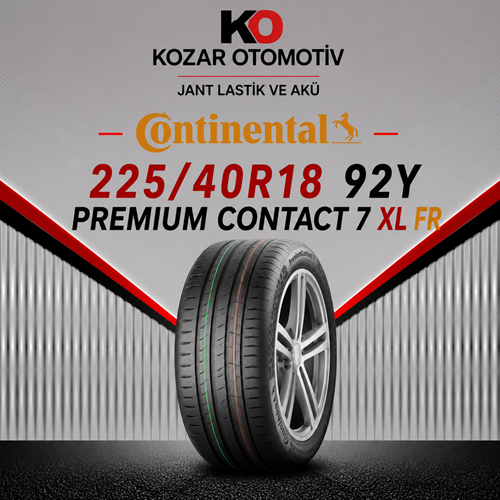 Continental 2254018 92Y XL Premiumcontact 7 FR DOT:50/2025