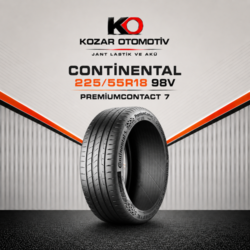 Continental 2255518 98V PremiumContact 7 DOT:2026