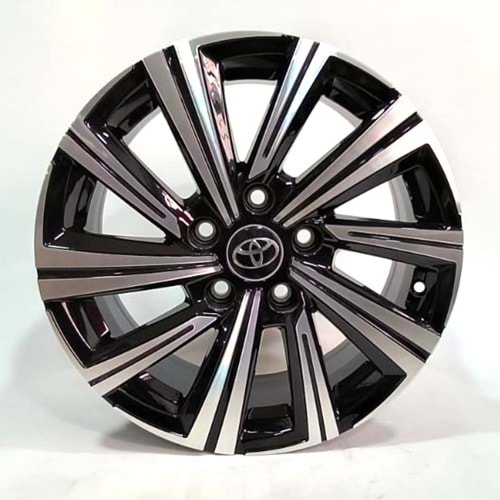 155X114 AGT WHEELS 60.10 MM GLOSS BLACK DİAMOND