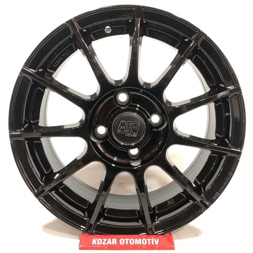 154X108 MSW-85 6*15 4*108 ET22 65,06 GLOSS BLACK