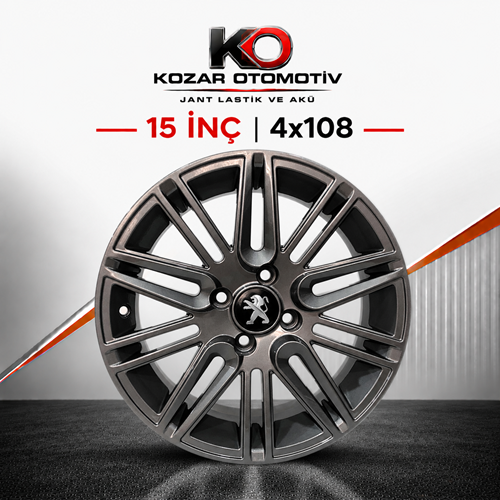 154X108 R1A-230/23 6,5*15 4*108 ET25 67,1 SİLVER