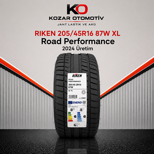 Riken 2054516 87W XL Road Performance DOT:2024