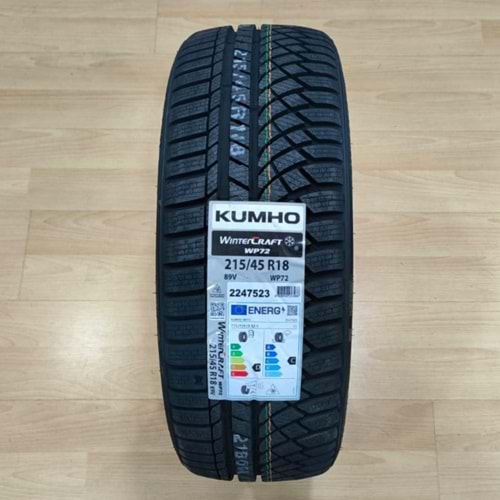 Kumho 2154518 89V WinterCraft WP72 DOT:2024