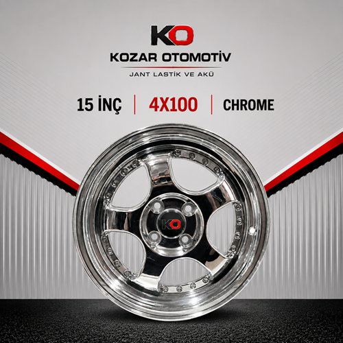 154X100 EMR-L002-01 7*15 ET35 73,1 CHROME