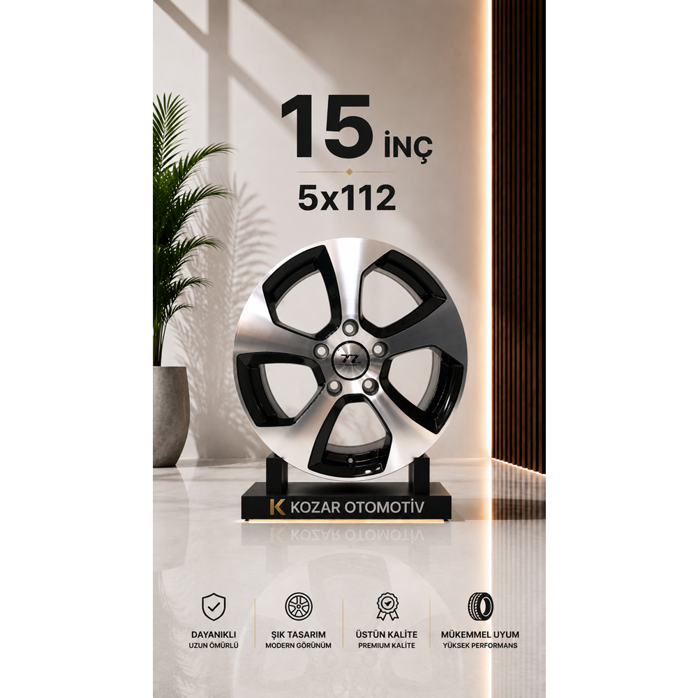 155X112 Tailong TL-5450 6,5*15 ET35 57,1 BLACK MAC XL