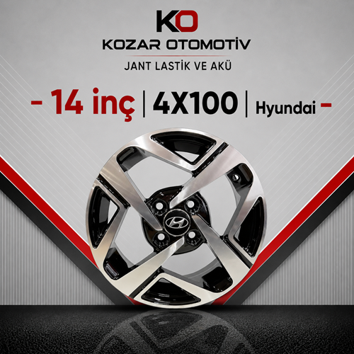 144X100 BKY-1245 5*14 ET41 54,1 BLACK MACHINED XL